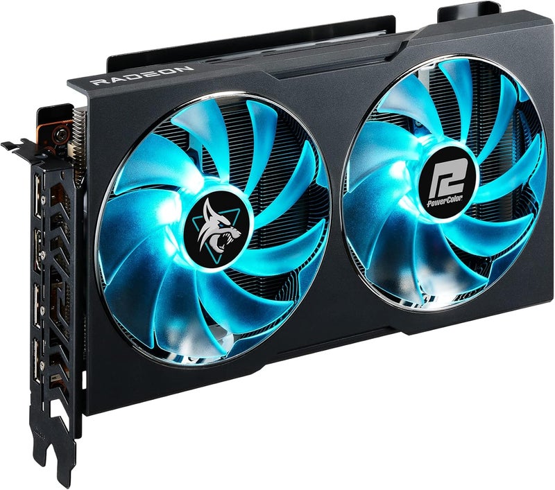 PowerColor Hellhound AMD Radeon RX 6600 Graphics Card with 8GB GDDR6 Memory - Image 4